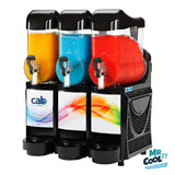 CAB Skyline 3 x 10L Slush Machine Blue/Black Plastic - Machine Only