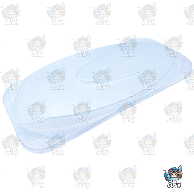 Clear plastic flat lid for CAB Skyline slush machines suitable for 6 or 10 litre bowls