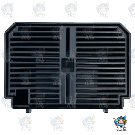 CAB 709B Black Drip trap for flat front panel slush machines