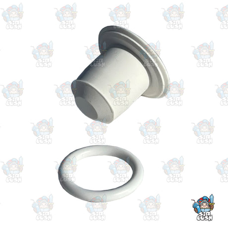 CAB O Ring & Tap Handle Bung in White