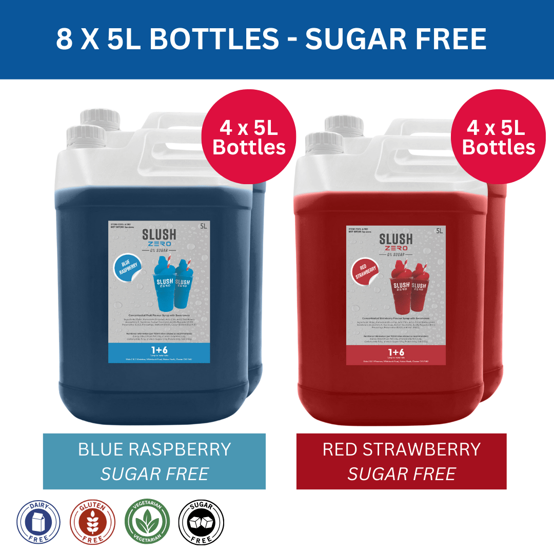 8-Pack Classic Tastes Sugar Free Syrup Bundle