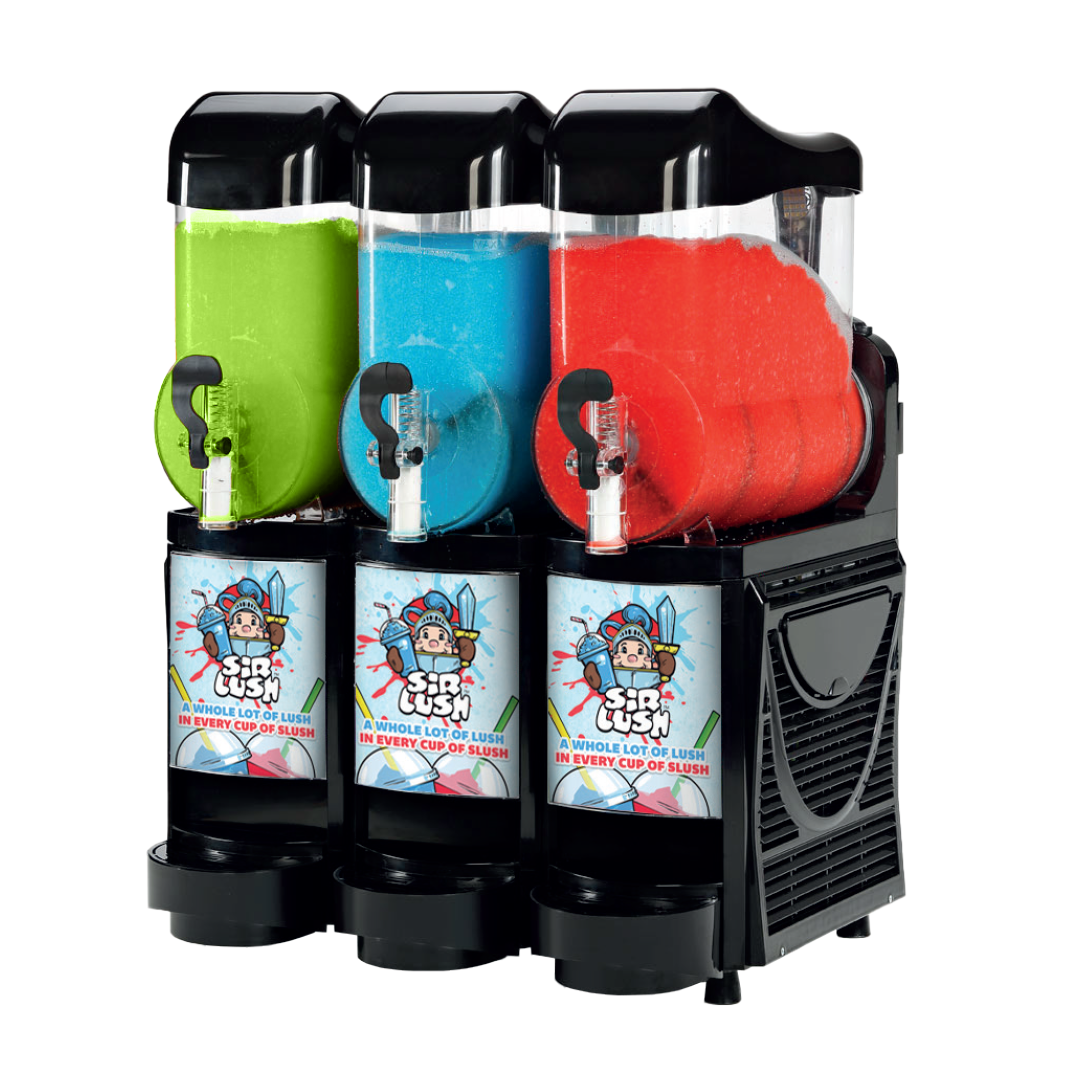 Sir-Lush Skyline Triple 3 x 10L Slush Machine - Free Starter Pack