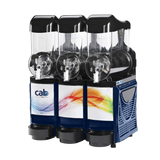 CAB Skyline 3 x 10L Slush Machine Blue/Black Plastic - Machine Only