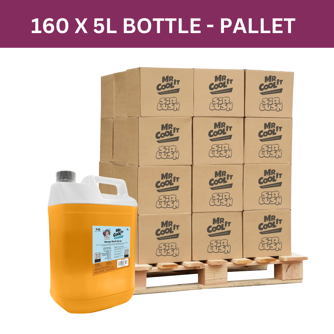 Pallet of Mango Slush Syrup - £8.50 per 5L