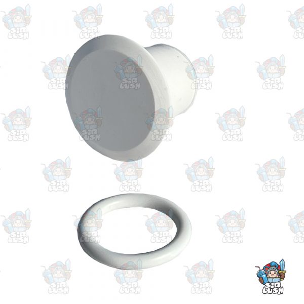 CAB O Ring & Tap Handle Bung in White