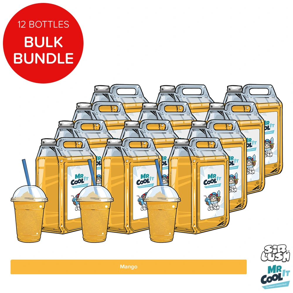 12-Pack of Mango Slush Syrup - Us4Slush